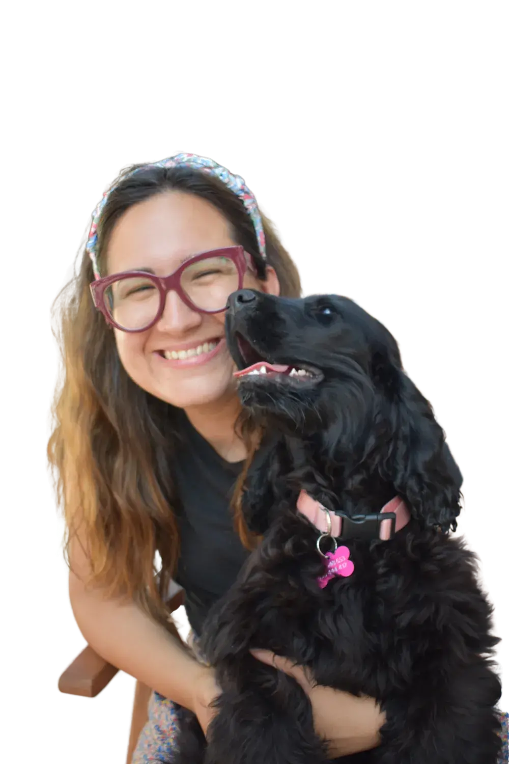Lorena y Nala