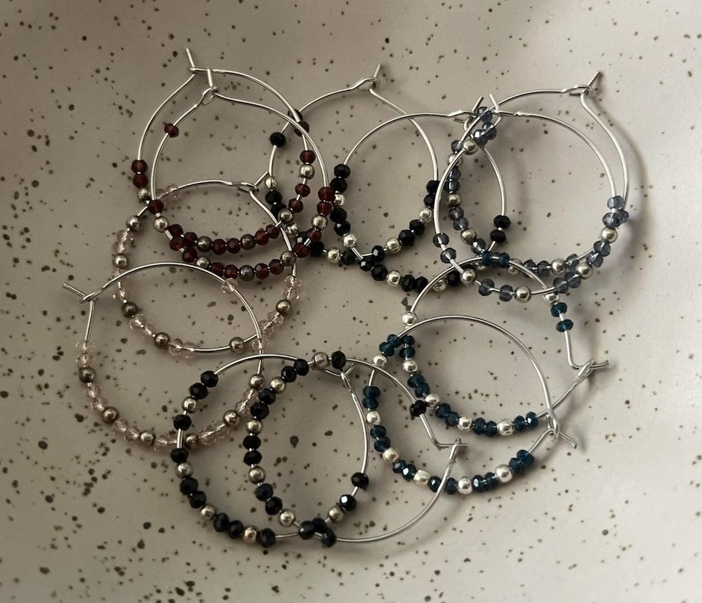 Pendientes luna llena