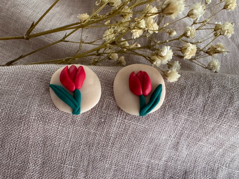 Pendientes Tulipa